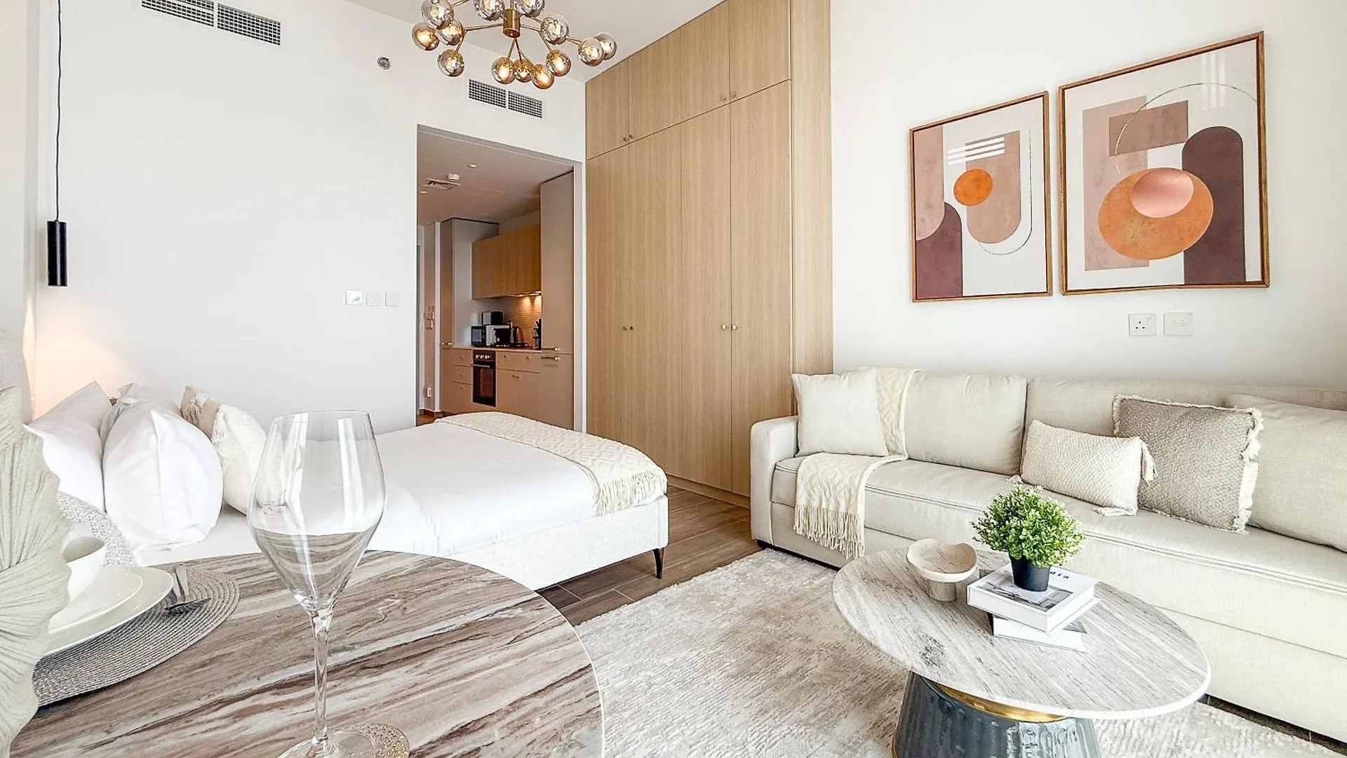 Modern Chic Studio Apartment, Belgravia Heights 2, Jvc Dubai 0*,